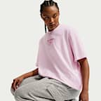 Playera de corte cuadrado para mujer Nike Cheer