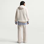 Nike Sportswear Phoenix Fleece Women's High-Waisted Wide-Leg Logo Trousers