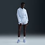 Sudadera con gorro holgada cropped de cierre completo para mujer Nike Sportswear Phoenix Fleece