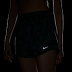 Nike One Women's Dri-FIT High-Waisted Brief-Lined 7.5cm (approx.) Printed Shorts