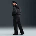 나이키 스포츠웨어 메트로 여성 써마 핏 루즈 핏 후드 패딩 재킷