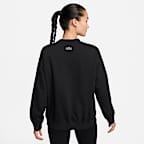 Nike Dri-FIT Get Fit Women's Graphic Crewneck Sweatshirt
