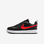Black/White/University Red