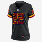 Jacory Croskey-Merritt Washington Commanders Women's Nike NFL Game Jersey - Black