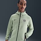 Chelsea FC Tech Windrunner Men's Nike Soccer Fleece Full-Zip Hoodie