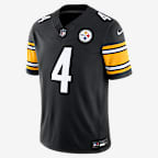 DK Metcalf Pittsburgh Steelers Men's Nike Dri-FIT NFL Limited Jersey - Black
