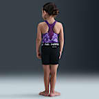 Leotardo con espalda deportiva Nike Petal Clouds Nike Gymnastics