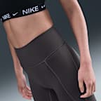 Nike Universa Women's High-Waisted Full-Length Leggings with No Front Seam