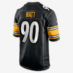 NFL Pittsburgh Steelers (T.J. Watt) Men's Game Football Jersey