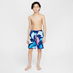 Shorts de vóleibol de 18 cm con forro de ropa interior para niño talla grande Nike Swim Breaker