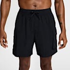 Shorts cargo con forro completo de 18 cm para hombre Nike Swim Voyage
