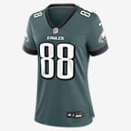 Dallas Goedert Philadelphia Eagles Women’s Nike NFL Game Jersey - Green