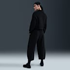 Pantalones entubados de tiro medio holgados para mujer Nike Sportswear Phoenix Fleece