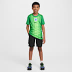 England 2025/26 Stadium Goalkeeper Older Kids' Nike Dri-FIT Football Replica Short-Sleeve Shirt