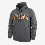 Texas Club Fleece Men's Nike College Hoodie - Carbon Heather