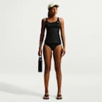 Tankini con cuello en forma de U para mujer Nike Swim