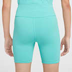 Nike One Older Kids' (Girls') Dri-FIT 12.5cm (approx.) Biker Shorts