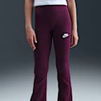 Nike Sportswear Classic Girls' High-Waisted Flared Leggings