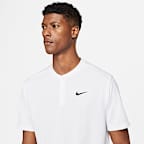 Polo de cuello en v de tenis para hombre NikeCourt Dri-FIT