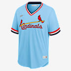 Camiseta de béisbol Cooperstown para hombre MLB St. Louis Cardinals (Ozzie Smith)