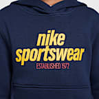 Huvtröja Nike Sportswear Club Fleece för ungdom