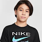 Playera para niños talla grande Nike Sportswear