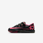 KD 6 "Meteorology" Little Kids' Shoes - Black/Medium Olive/Noble Red/Atomic Red