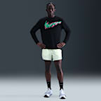 Nike Miler Men's Dri-FIT UV Long-Sleeve Running Top