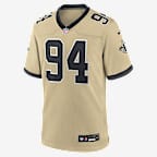 Cameron Jordan New Orleans Saints Men's Nike NFL Game Jersey - Gold