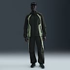 Nike Tech Men's Dri-FIT Woven Color-Block Windrunner Loose Jacket