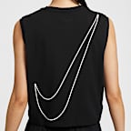 ナイキ スポーツウェア クラブ ウィメンズ スリーブレス クロップド Tシャツ