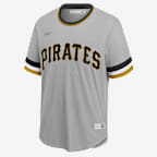 Camiseta de béisbol Cooperstown para hombre MLB Pittsburgh Pirates (Roberto Clemente)