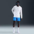 Playera de básquetbol de manga larga para hombre Nike