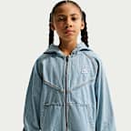 ナイキ スポーツウェア コレクション ジュニア フルジップ フーデッド デニム ジャケット