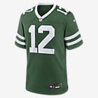 Joe Namath New York Jets Men's Nike NFL Game Football Jersey - Green