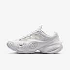 White/White/Metallic Silver