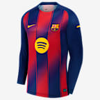 Jersey de fútbol Nike Dri-FIT del Barcelona local 2025/26 Stadium Robert Lewandowski para hombre - Azul royal intenso