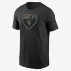 Chicago White Sox Camo Men's Nike MLB T-Shirt - Black