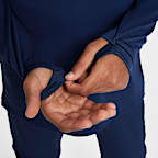 Nike Academy Older Kids' Dri-FIT Long-Sleeve 1/4-Zip Football Drill Top