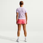 Shorts de correr Dri-FIT de tiro medio 2 en 1 para mujer Nike Swift