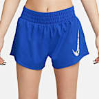 Nike One Women's Dri-FIT Mid-Rise 3" Brief-Lined Shorts