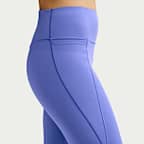 Damskie legginsy o pełnej długości z wysokim stanem bez przedniego szwu Nike Universa