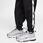 Conjunto de dos piezas de cierre completo y cinta con logotipos infantil Nike Dri-FIT