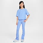 Nike One Relaxed Big Kids' (Girls') Dri-FIT Short-Sleeve Top