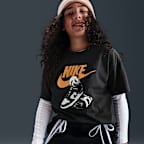Playera para niños talla grande Nike Sportswear