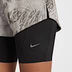 Nike Swift Women's Mid-Rise 2-In-1 Running Shorts With Reflective Design Accents