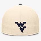 West Virginia Mountaineers Primetime True Men's Nike Dri-FIT College Fitted Hat