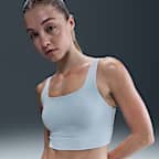 Nike Zenvy Women's Medium-Support Padded Longline Sports Bra