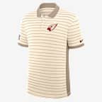 Polo Nike Dri-FIT de la NFL para hombre Arizona Cardinals Rivalries Collection Sideline Victory - Natural
