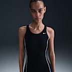 Traje de baño con piernas para mujer Nike Swim HydraStrong Essential